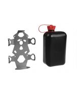 ZEGA Pro/ZEGA Mundo accessory holder set, canister holder incl. jerrycan Touratech 2 litres