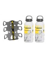 ZEGA Pro/ZEGA Mundo accessory holder "bottle holder" double with 2x Touratech aluminum bottle 0.6 litres