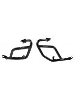 Engine crash bar stainless steel, black for BMW F850GS / F750GS