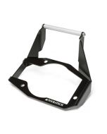 GPS mounting adapter above instruments, black, for KTM 1050 Adventure/ 1090 Adventure/ 1190 Adventure/ 1190 Adventure R
