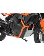 Tank crash bar stainless steel, orange for KTM 890 Adventure/ 890 Adventure R/ 790 Adventure/ 790 Adventure R (-2022)