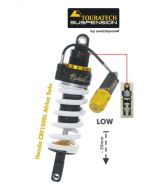 Touratech Suspension lowering shock (-25 mm) for Honda CRF1000L Africa Twin (2015-2017) Type Explore HP/PDS