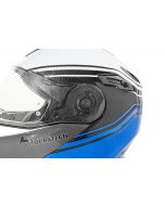 Conversion kit for Touratech Aventuro Traveller visor, transparent incl. screws