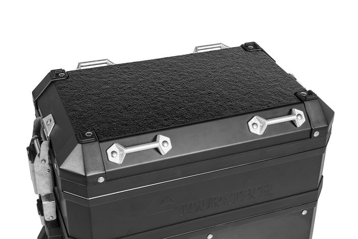Protective pannier lid covering decal for BMW aluminium panniers