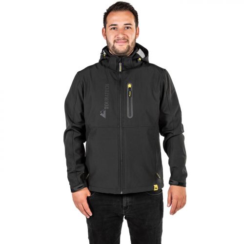 Motorcycle soft shell jacket top