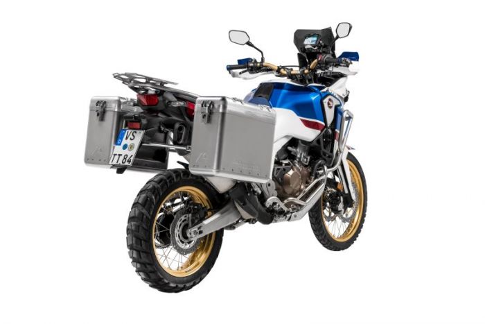 ZEGA Mundo aluminium pannier system for Honda CRF1000L Africa Twin 2018 CRF1000L Adventure Sports Touratech Online shop for motorbike accessories