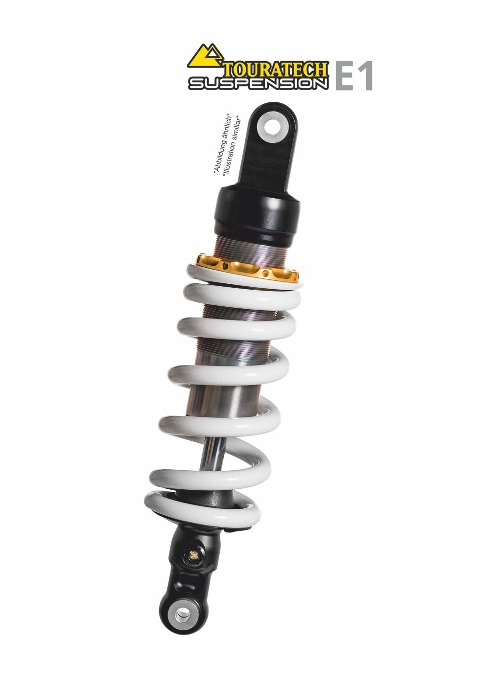 Touratech Suspension E1 shock absorber for Kawasaki VERSYS 650