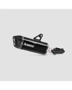 Exhaust Akrapovic slip-on, Titan, black for BMW R1250GS / R1250GS Adventure from 2019