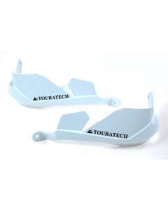 Touratech hand protectors GD, white for KTM 890/ 790/ 1050/ 1090/ 1190 Adv (R)/ 1290 S Adv/ LC8 Adv, aluminium handlebar
