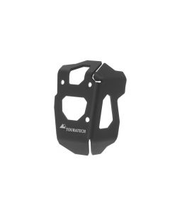 Guard for throttle position sensor V2.0, black aluminium for BMW R1200GS up to 2012, R1200GS-Adventure and R1200R up to 2013, RnineT/ RnineT Scrambler/ RnineT Urban G/S