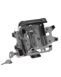 Garmin Montana/ BMW Navigator Adventure handlebar mounting *lockable* *anodised silver aluminium*