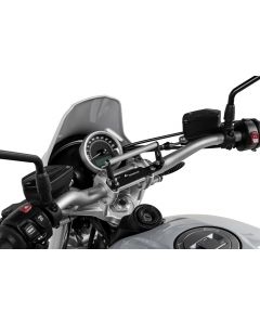 GPS handlebar bracket adapter, adjustable, with M8x30 screws e.g. for Honda, Triumph