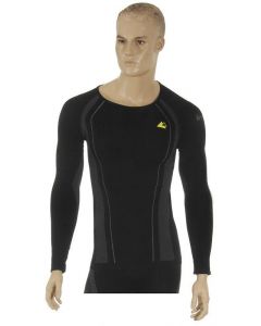 Longshirt "Allroad", men, black, size L