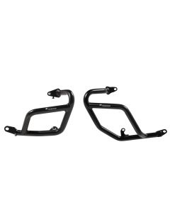 Engine crash bar stainless steel, black for BMW F900GS/ F850GS / F800GS (2024-), F750GS 