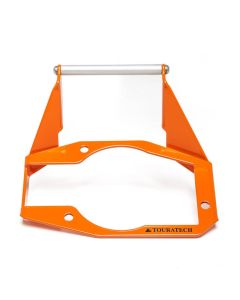 GPS mounting adapter above instruments, orange, for KTM 1050 Adventure/ 1090 Adventure/ 1190 Adventure/ 1190 Adventure R