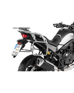 Stainless steel pannier rack for Honda XL750 Transalp