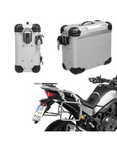 ZEGA Evo aluminium pannier system for Honda XL750 Transalp