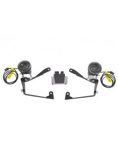 Set of LED auxiliary headlights fog right/full beam headlight left for Honda CRF1000L Africa Twin / CRF1000L Adventure Sports