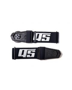 Goggle attachment QUICK STRAPS  for Enduro helmet, black