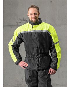 Rain jacket with membrane