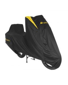 Touratech Indoor 'Super Soft' cover for long-distance Enduros with cases