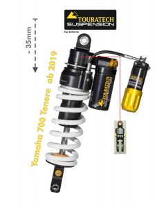 Touratech Suspension lowering shock (-35mm) for Yamaha 700 Tenere from 2019 Type Extreme