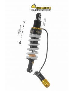 Touratech Suspension lowering shock -25 mm for BMW F850GS ab 2018 type Level2